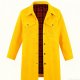 Men's yellow mid-length coat