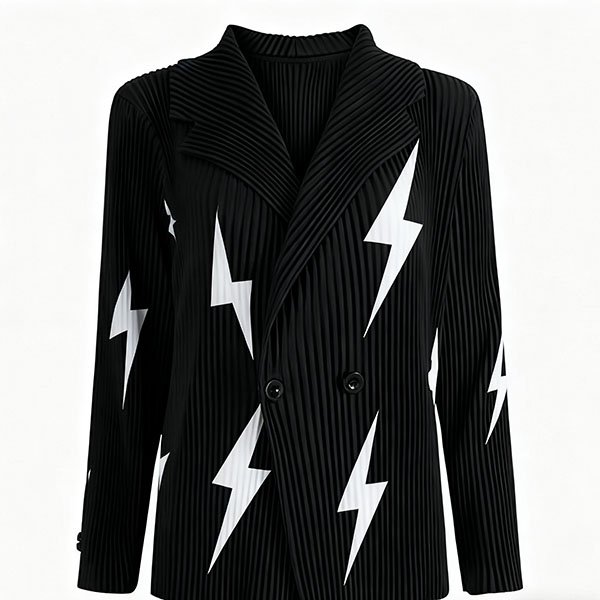 Cool Lightning Corduroy Suit Jacket